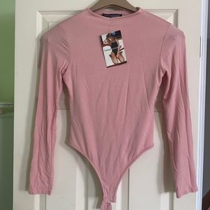 NWT Naked Wardrobe Pink Bodysuit